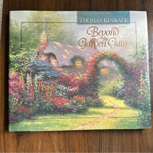Thomas Kinkade 'Beyond the Garden Gate' with Vibrant Colors